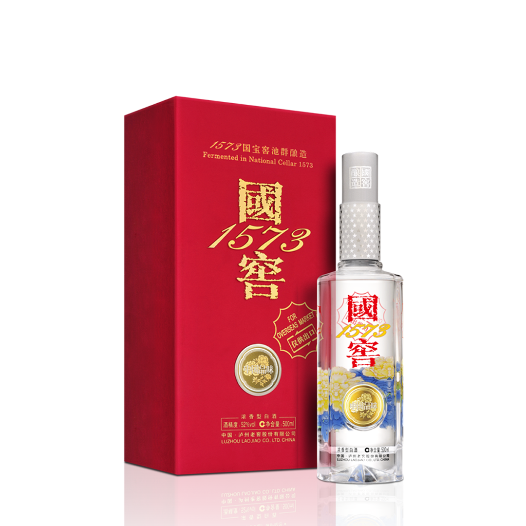 GUOJIAO 1573 國窖 白酒 中国酒 52% 500ml Luzhou Laojiao National GUOJIAO 1573 國窖 白酒 中国酒 52% 500ml Luzhou Laojiao National