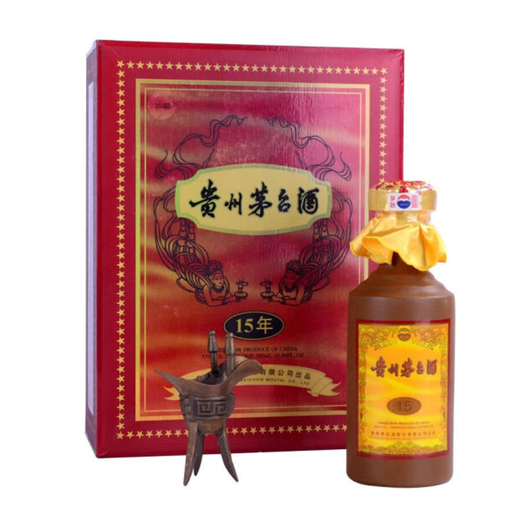 「貴州茅台酒　【2015年】　500ml 53% 貴州茅台酒15年53度500ml – OMY Cellar