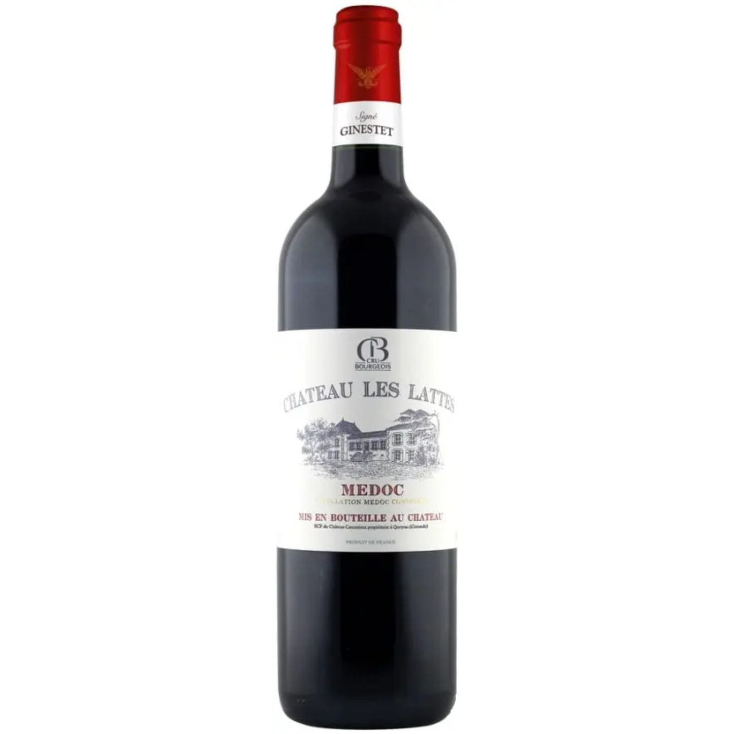 Château Les Lattes Cru Bourgeois Médoc AOC 2015