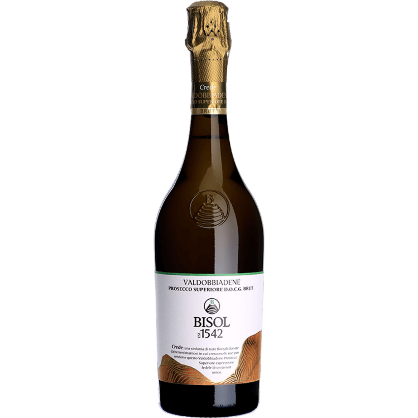 Crede Brut Valdobbiadene Prosecco Superiore DOCG 2022