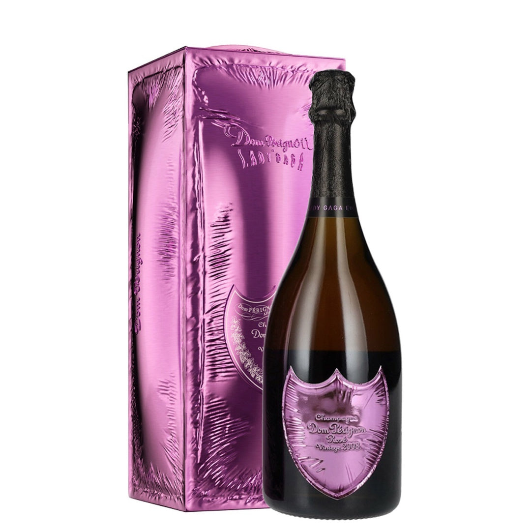 Champagne Dom Pérignon Rose Limited Edition by Lady Gaga 2008