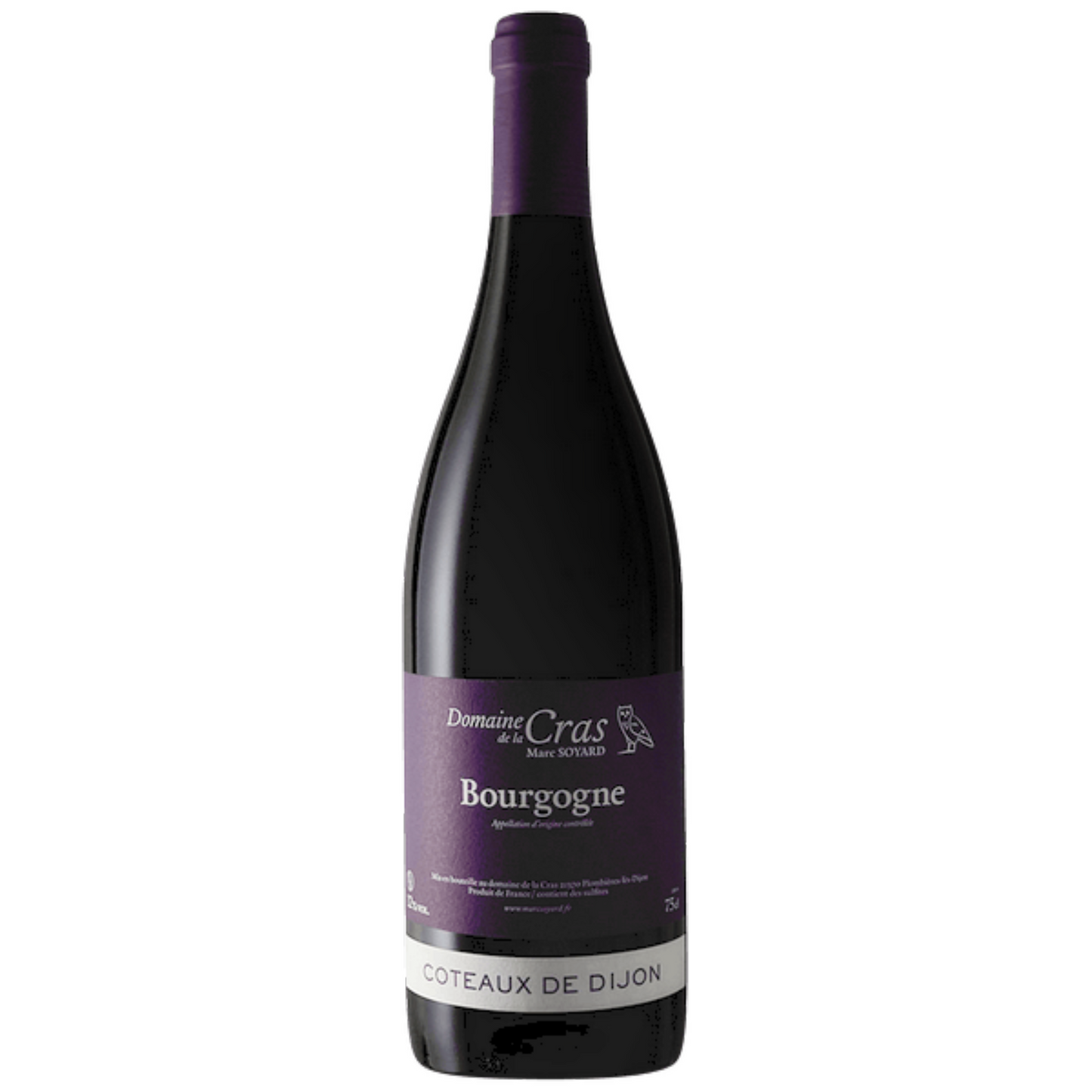 Domaine de la Cras Monopole Cras Bourgogne Coteaux de Dijon Rouge 2020