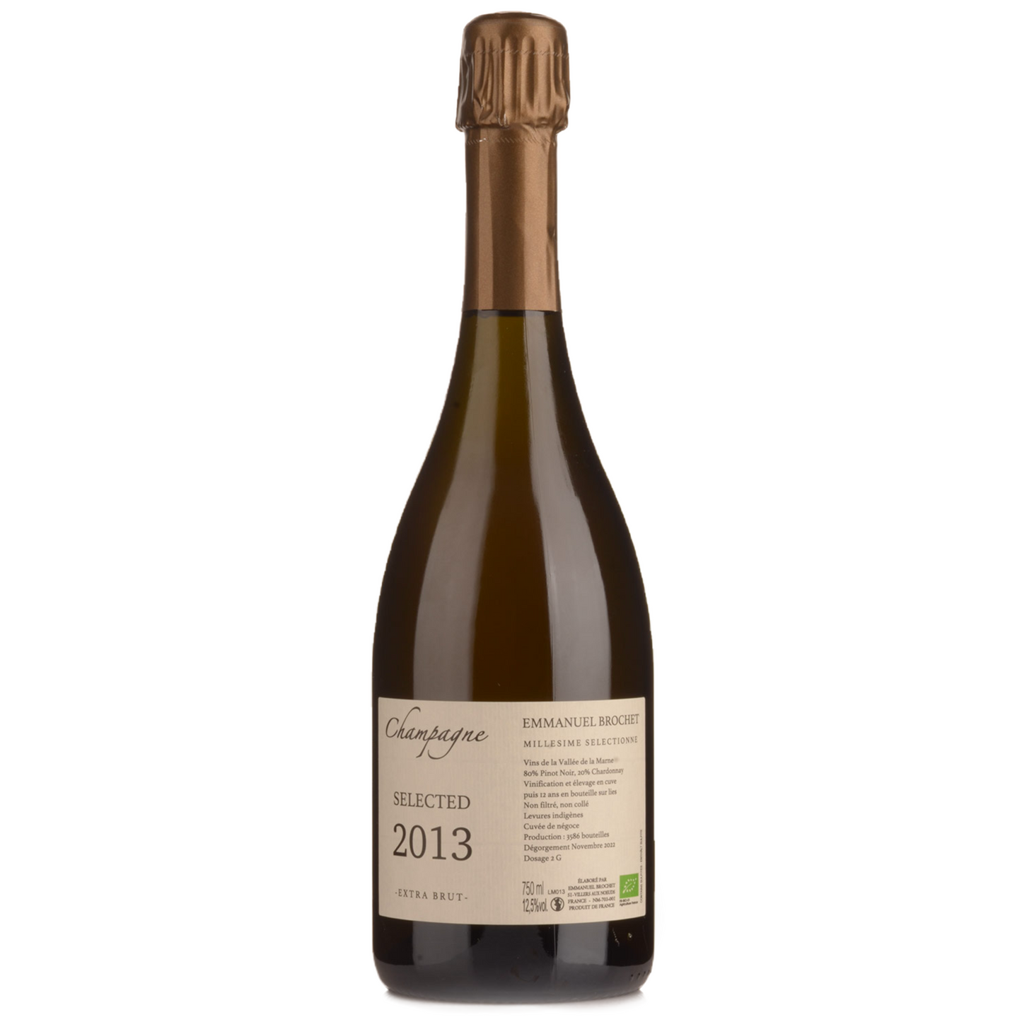 Emmanuel Brochet “Sélectionné Millésime” Extra Brut 2013