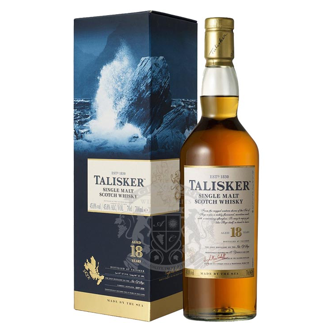 Talisker 18 Years Old Single Malt Scotch Whisky
