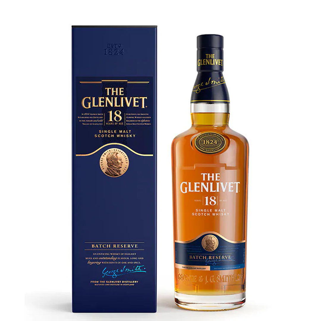 The Glenlivet 18 Years Old Single Malt Scotch Whisky