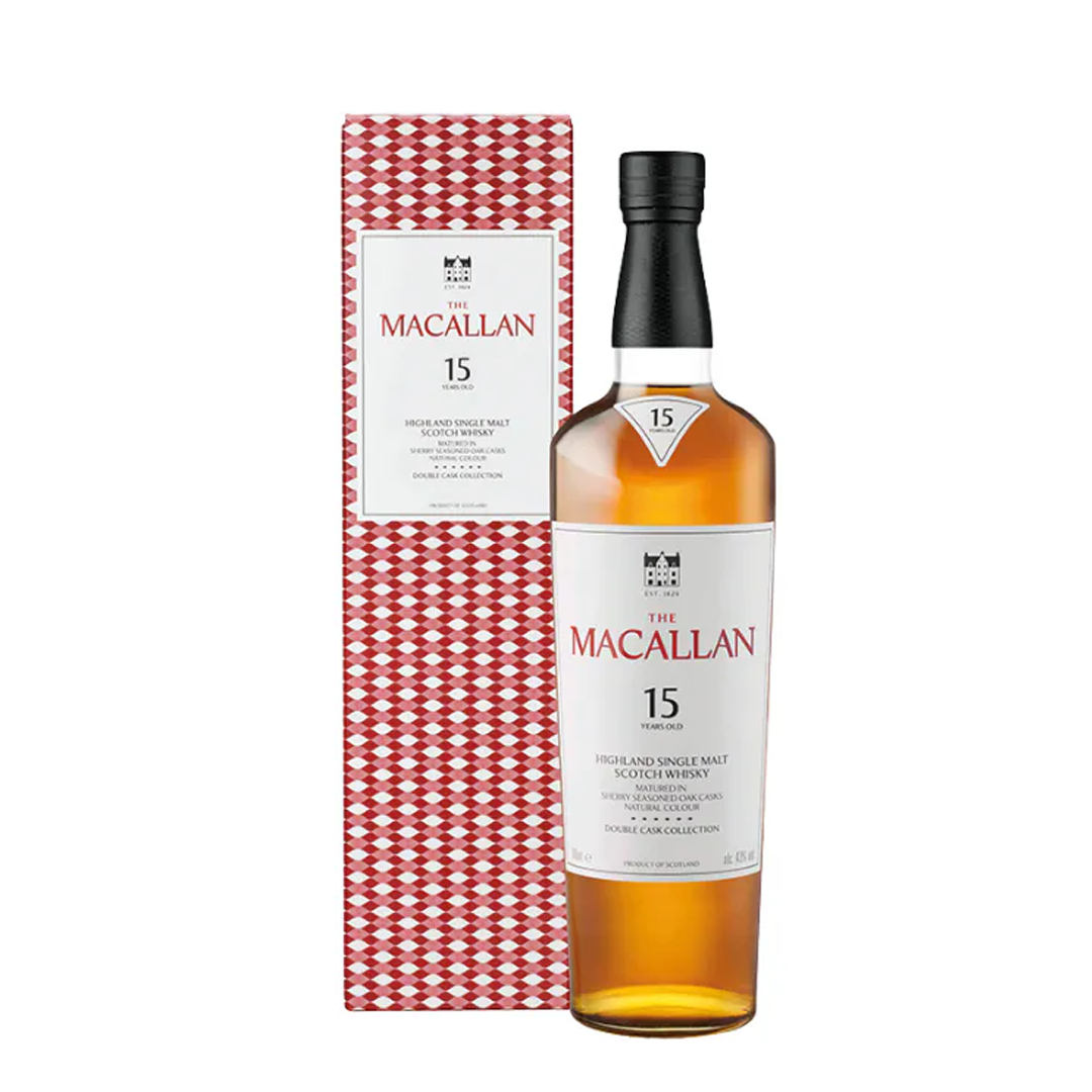 The Macallan 15 Years Old Highland Single Malt Scotch Whisky Double Cask (2025)