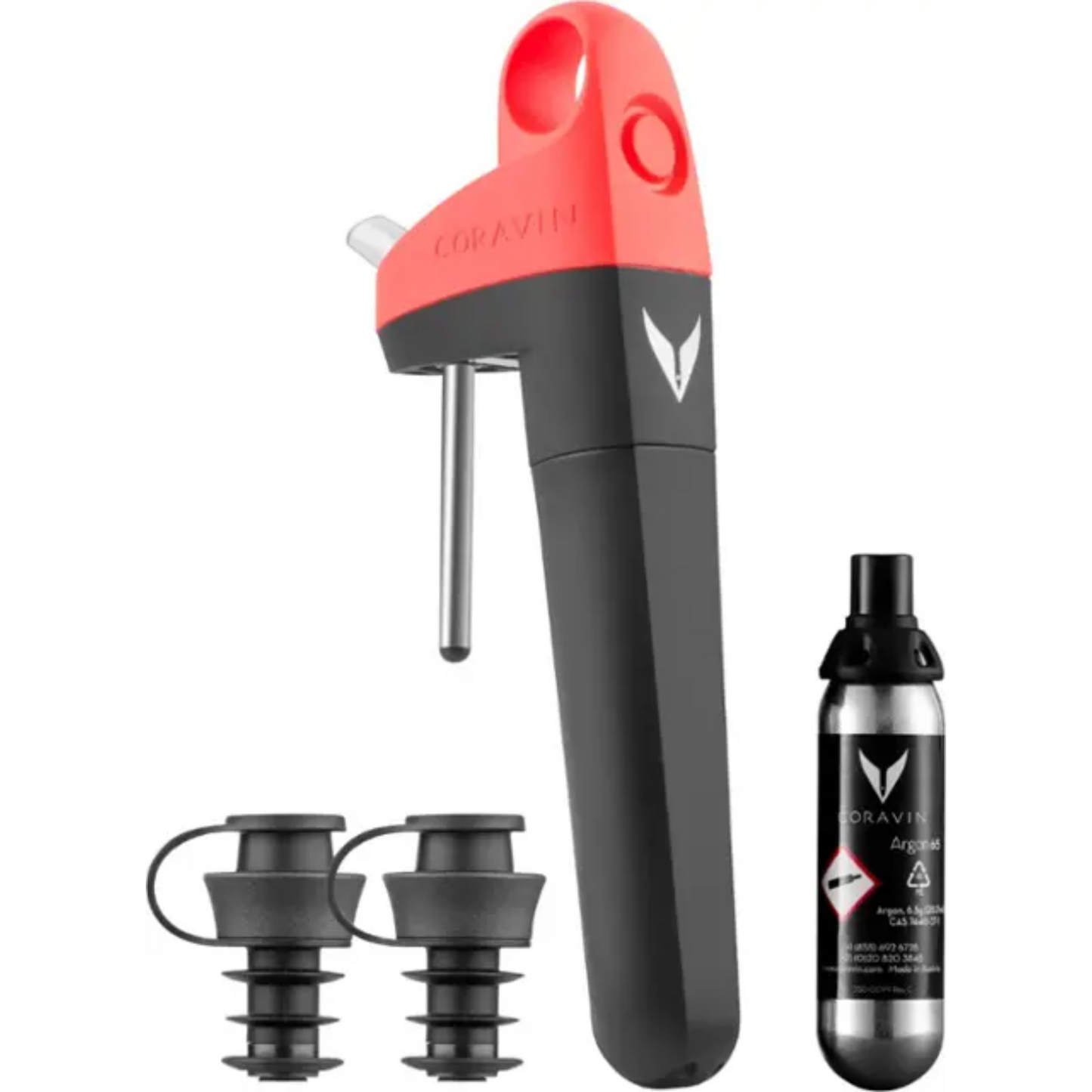 CORAVIN™ 樞軸葡萄酒保存系統(珊瑚色)