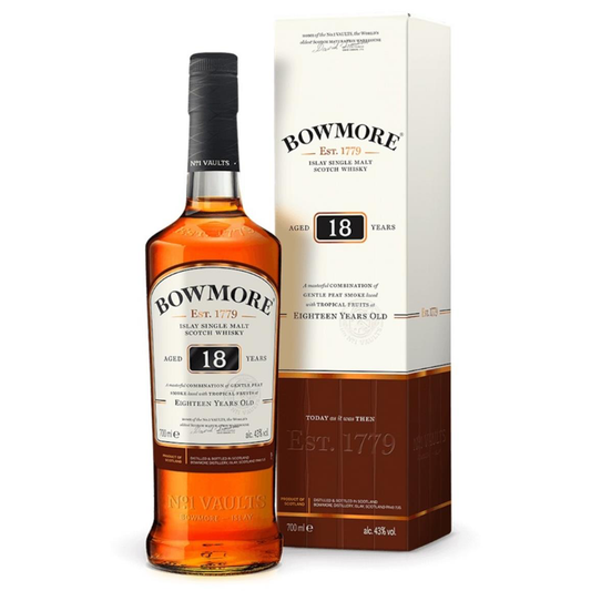 Bowmore 18 Year Old Single Malt Scotch Whisky