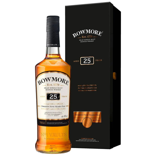Bowmore 25 Year Old Single Malt Scotch Whisky