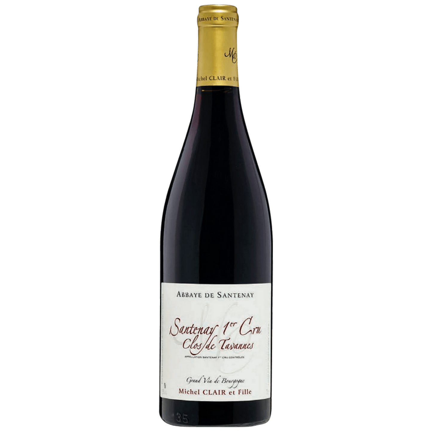 Domaine de l’Abbaye de Santenay Santenay 1er Cru Clos de Tavannes 2018