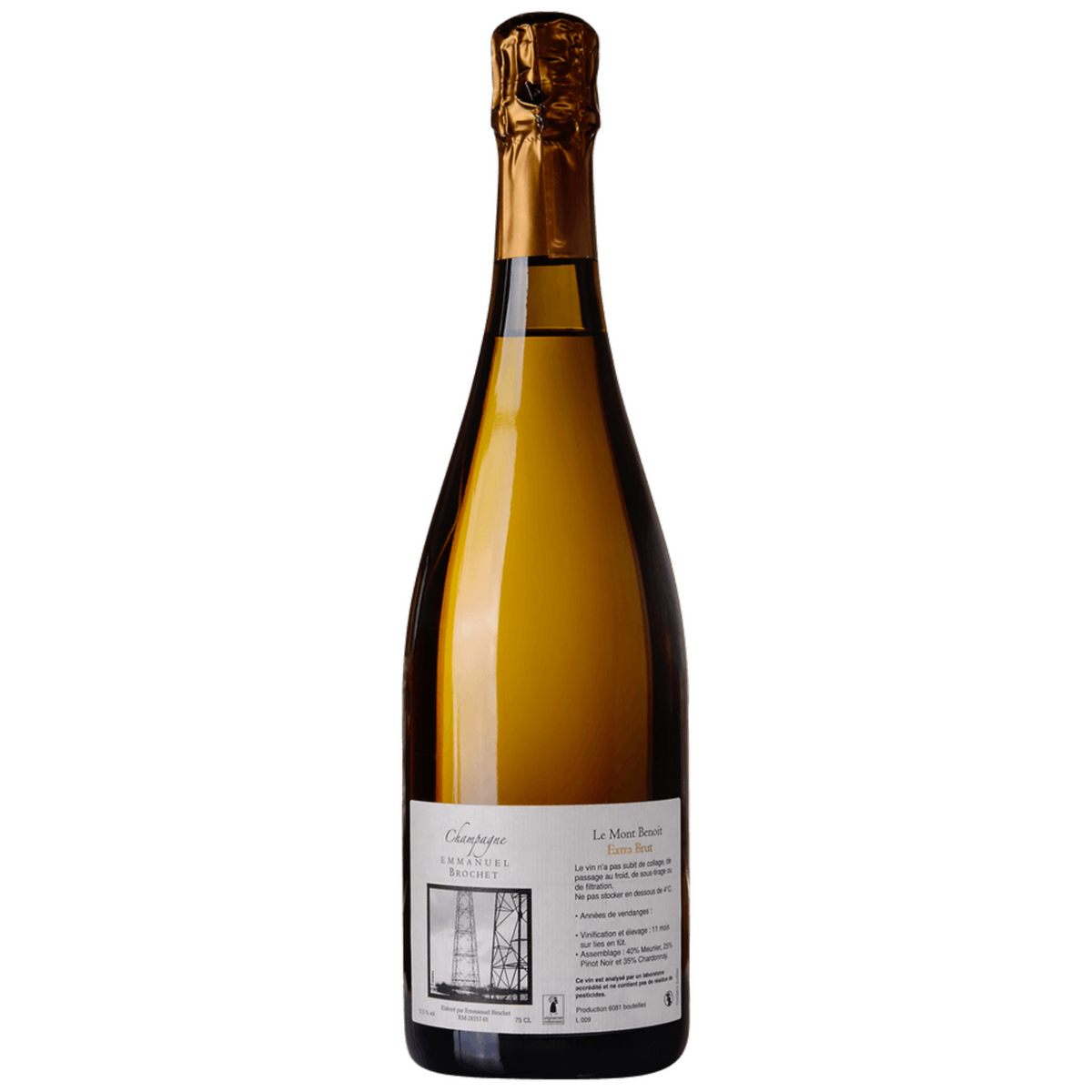 エマニュエル　ブロシェ Le Mont Benoit Emmanuel Brochet “Le Mont Benoit” Extra Brut NV – OMY Cellar