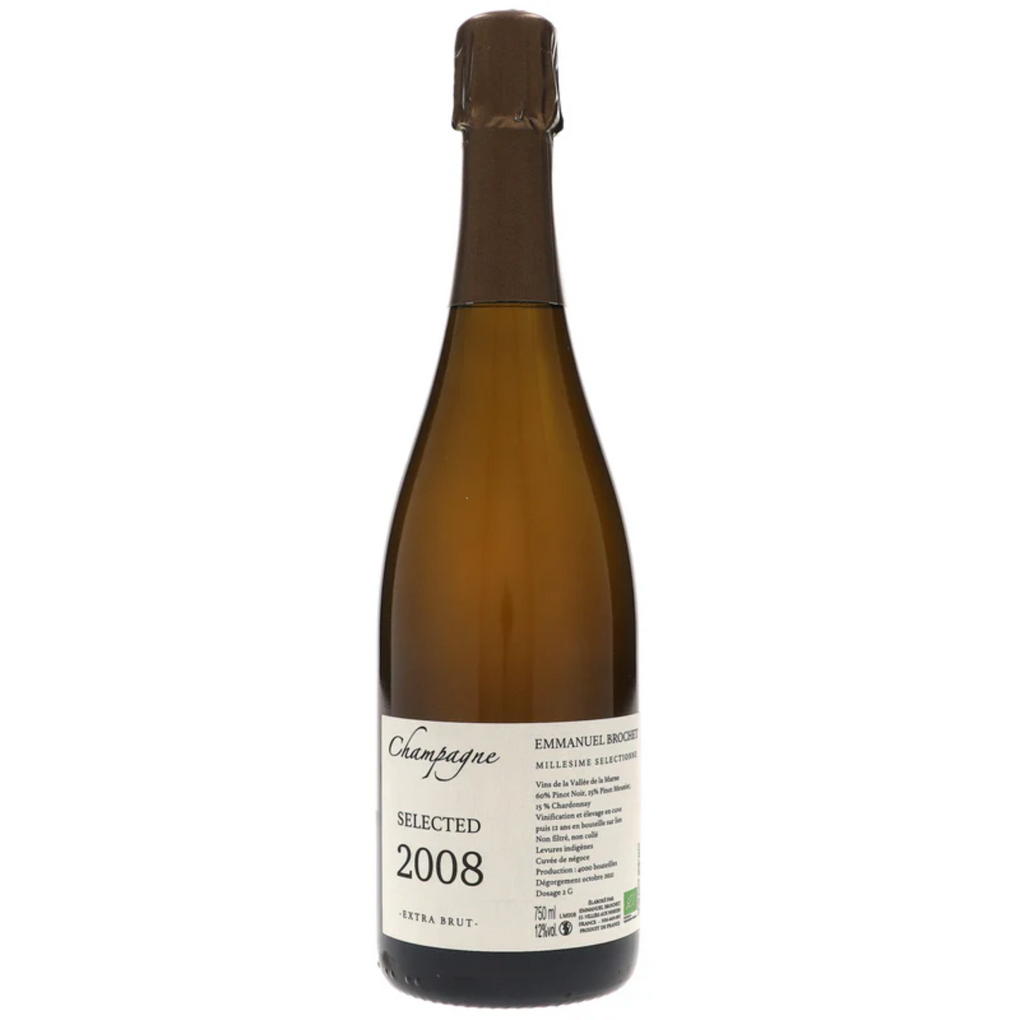 Emmanuel Brochet “Sélectionné Millésime” Extra Brut 2008