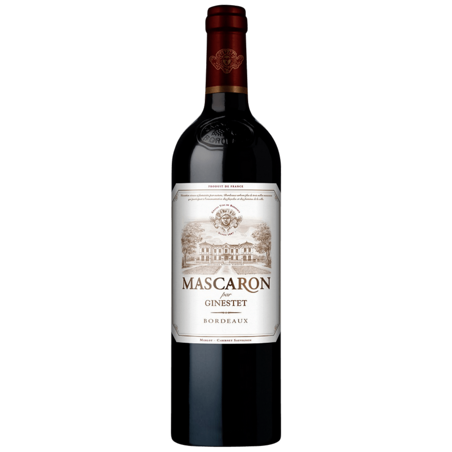 Ginestet Mascaron Bordeaux Rouge 2020