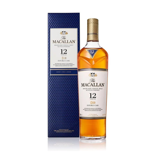 The Macallan 12 Years Old Highland Single Malt Scotch Whisky Double Cask